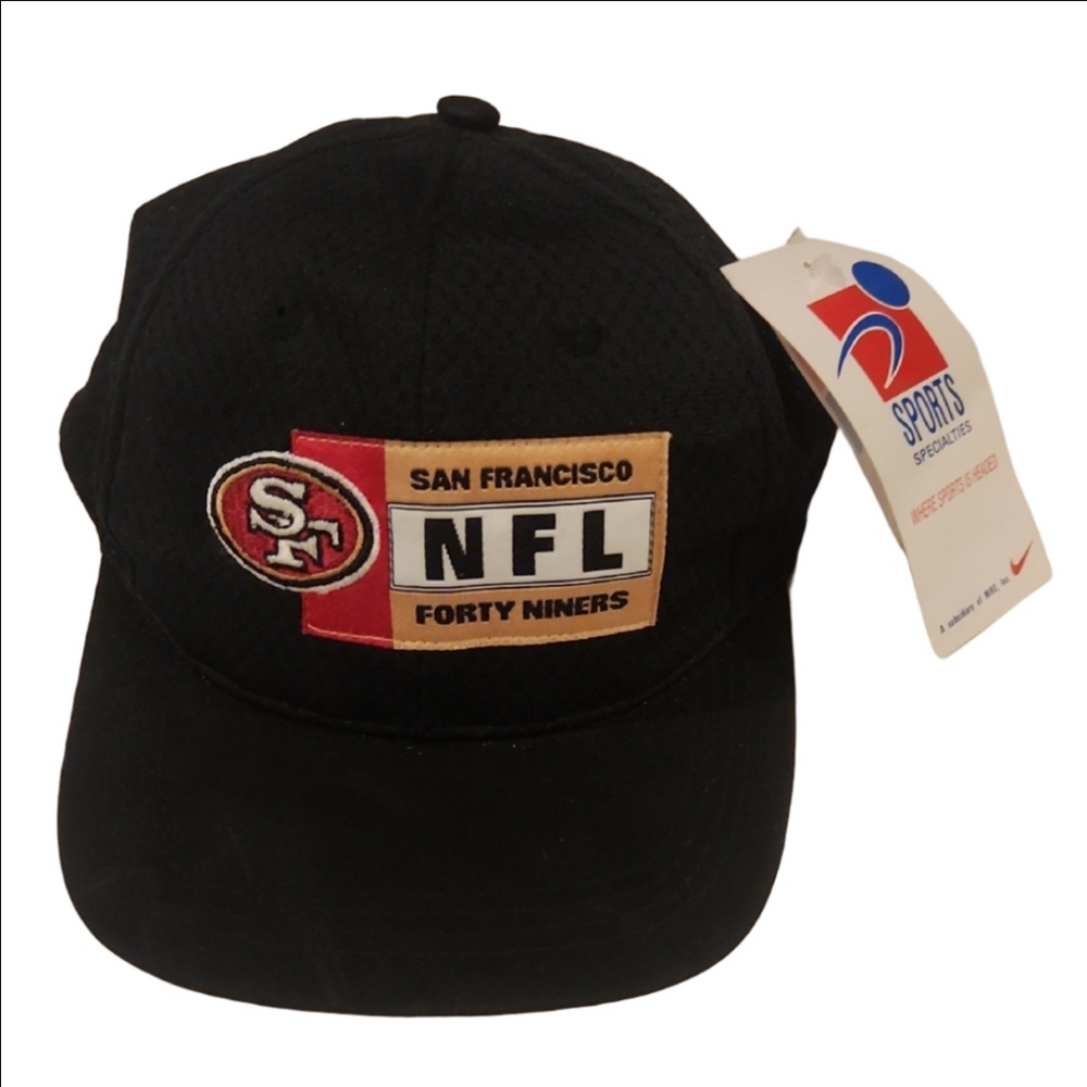 Sports Specialties by Nike Vintage Black and Red SF 49ers NFL Cap